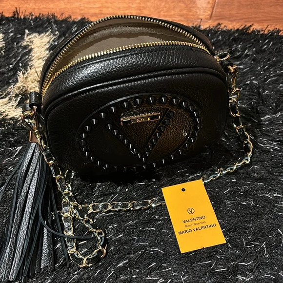 ⭐️HP🖤Valentino by Mario Nina Rock Crossbody Bag NWT - Picture 9 of 15